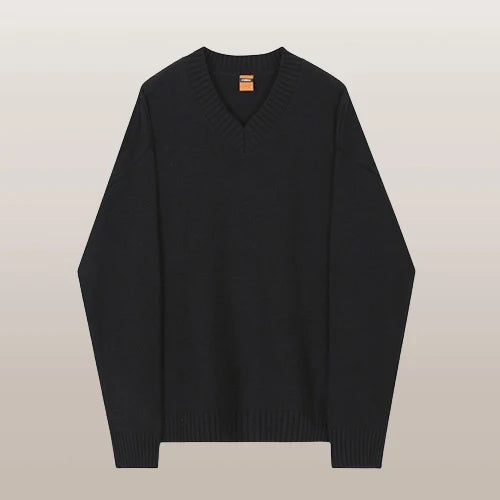 Pull Col V Homme