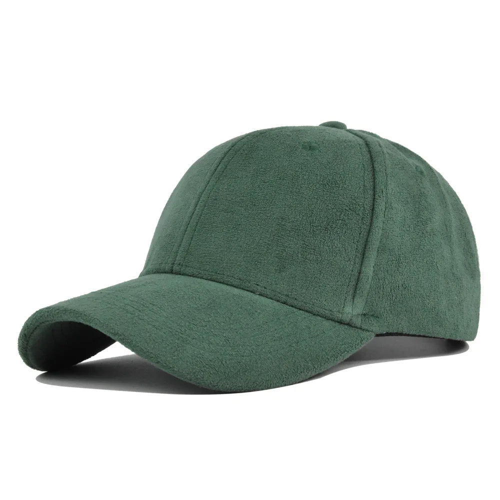 Suede casquette