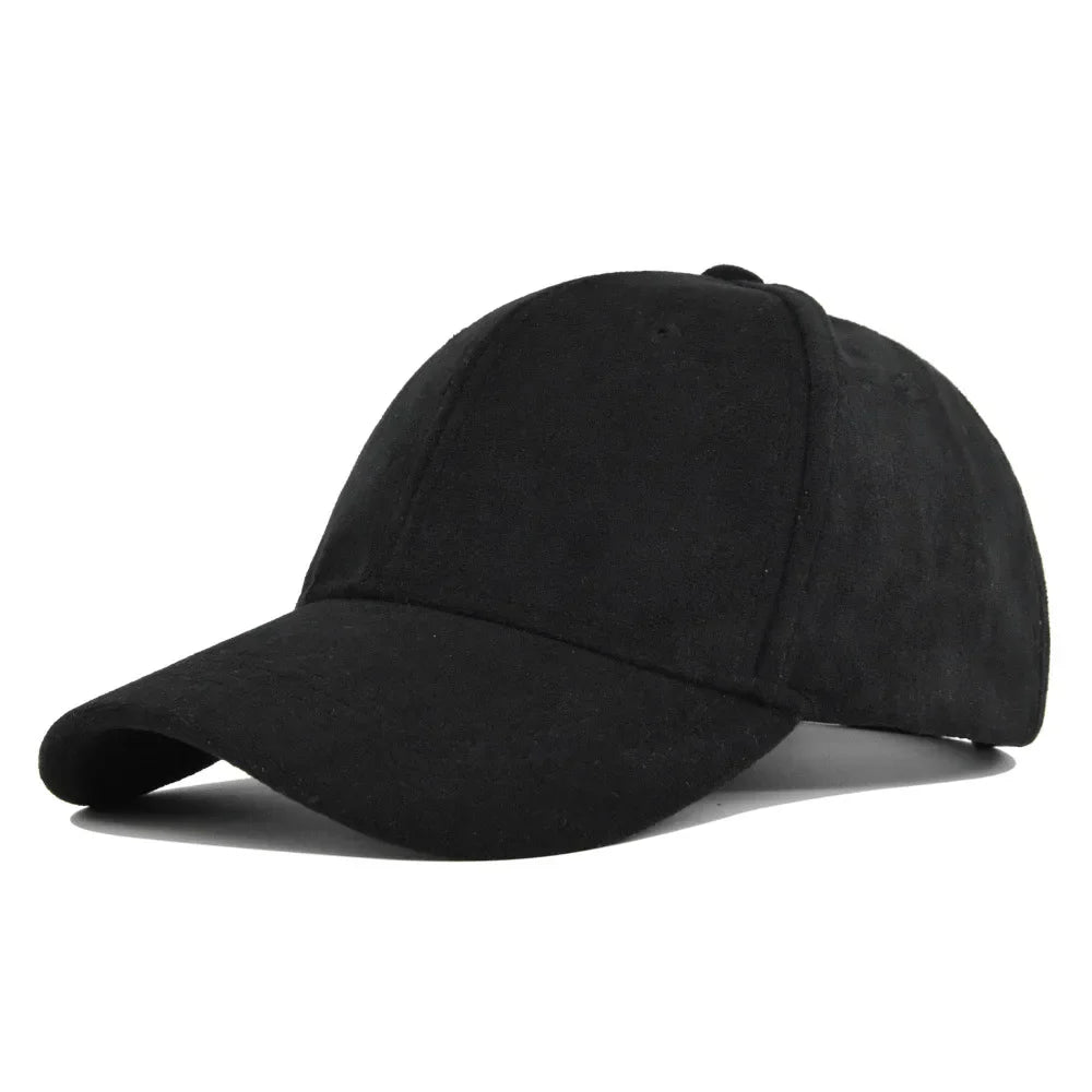 Suede casquette