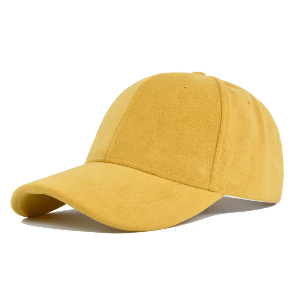 Suede casquette