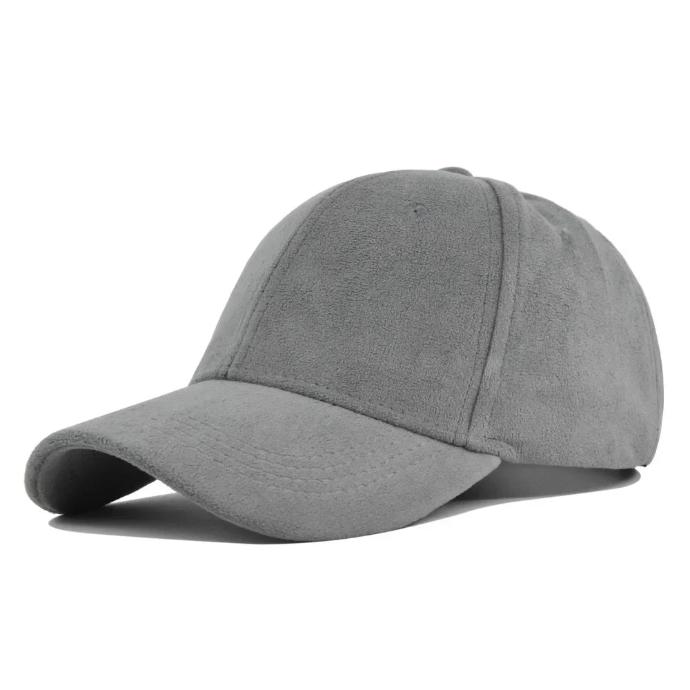 Suede casquette