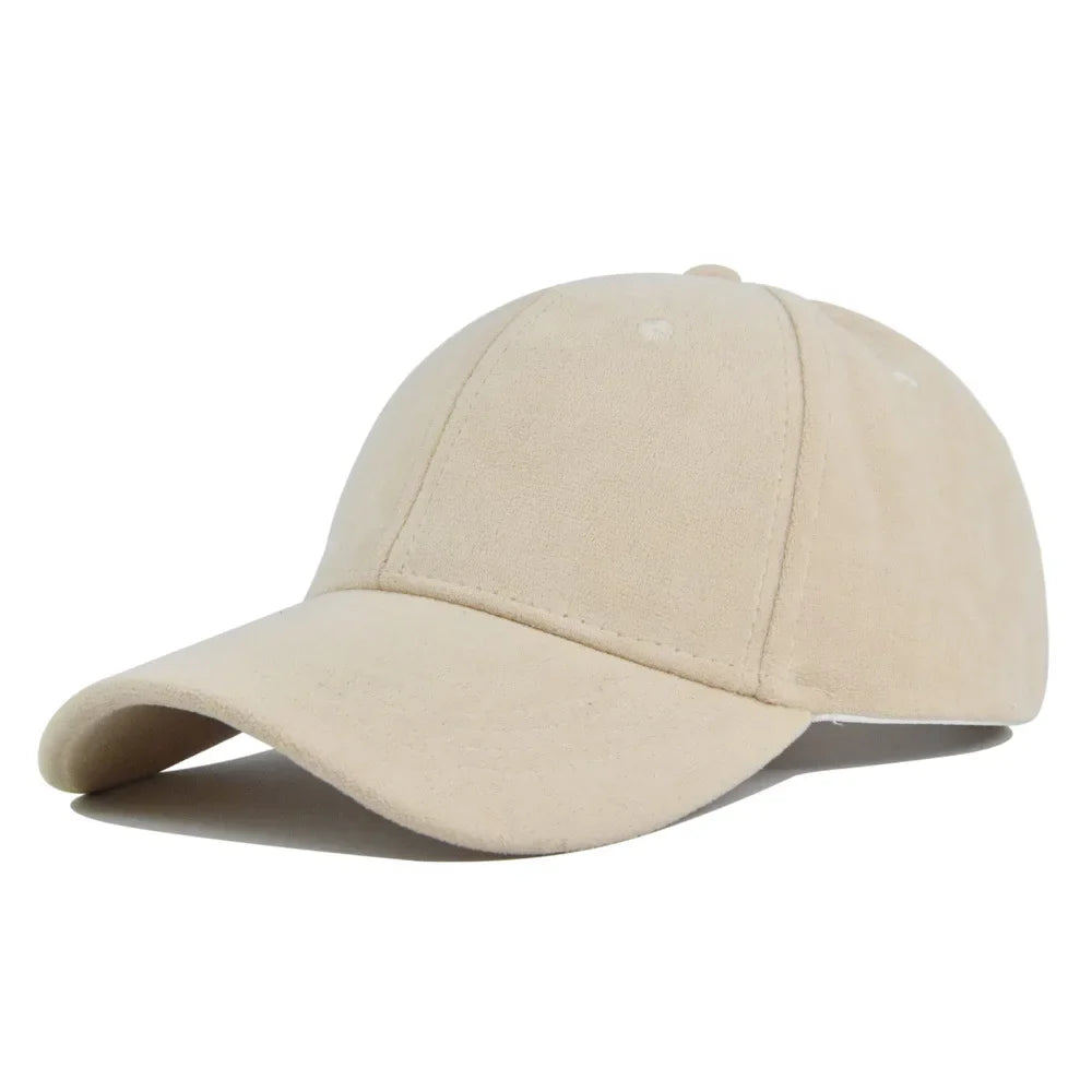 Suede casquette