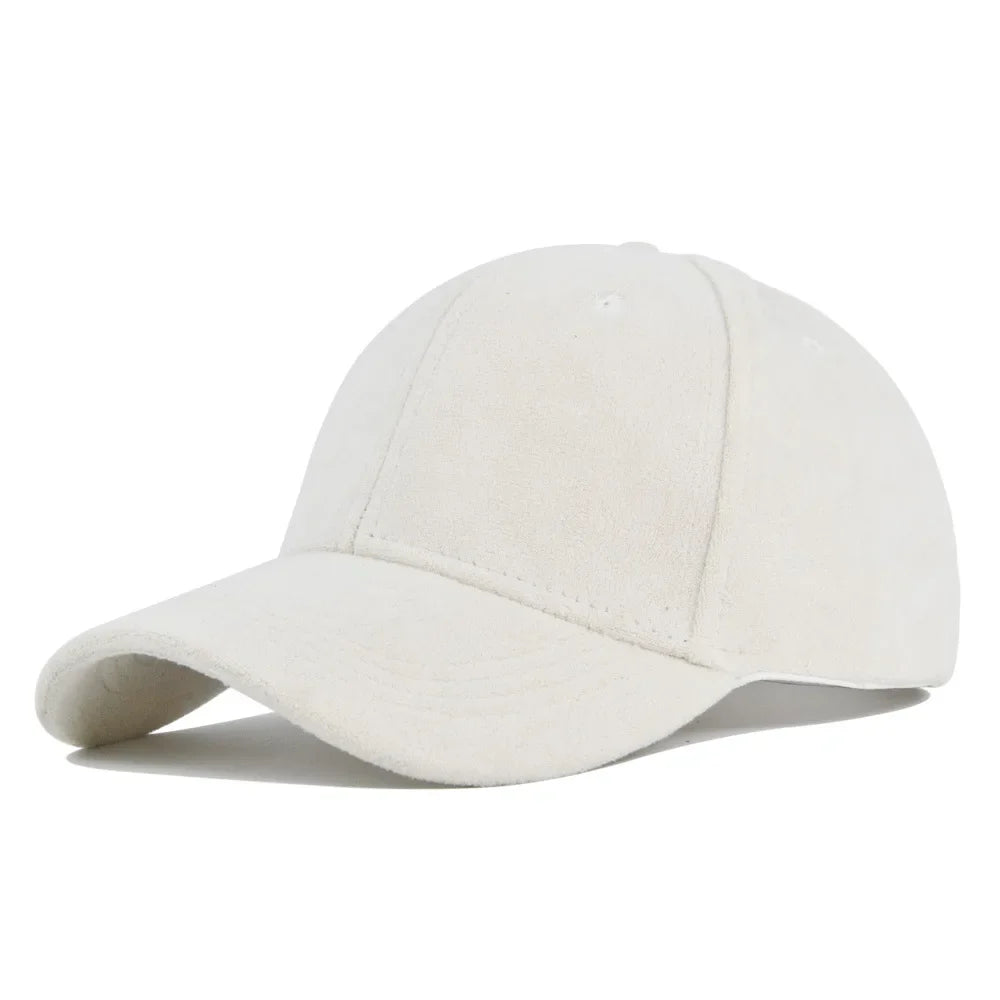 Suede casquette