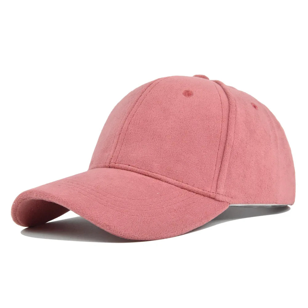 Suede casquette