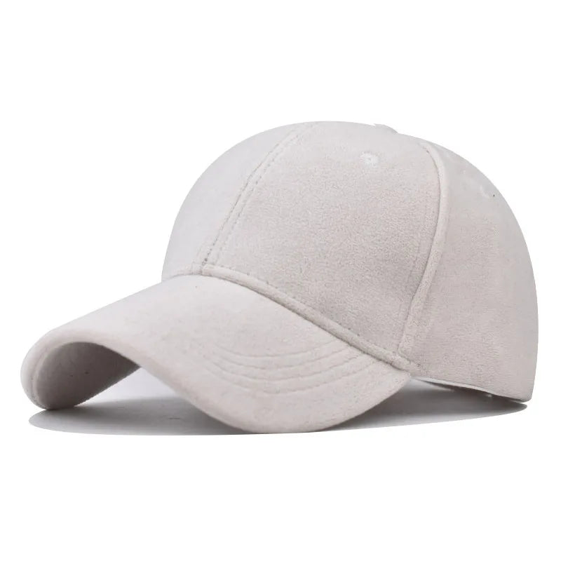 Suede casquette