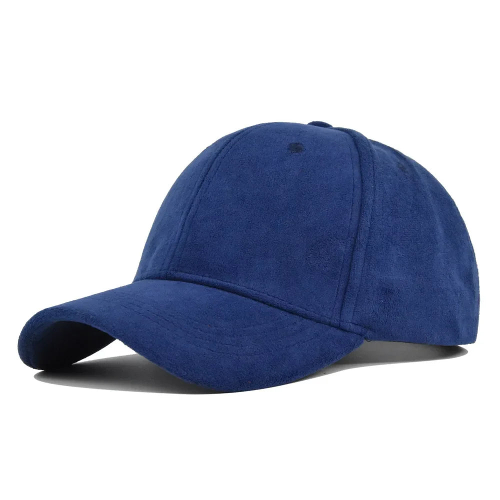 Suede casquette