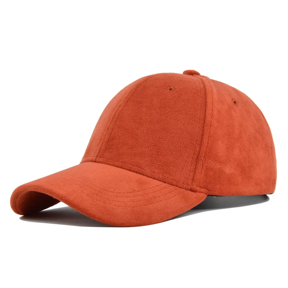 Suede casquette