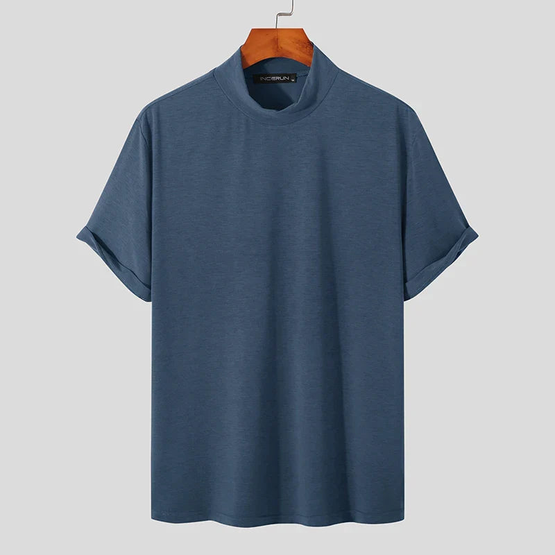T Shirt Col Montant