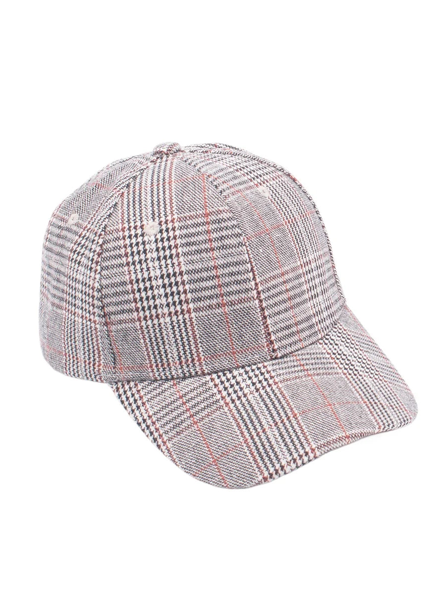 Casquette tartan