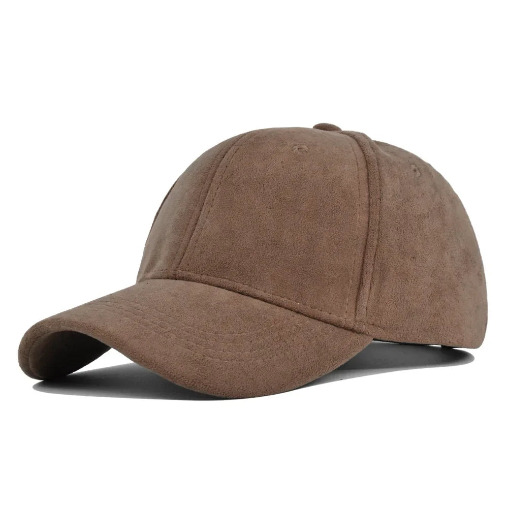 Suede casquette